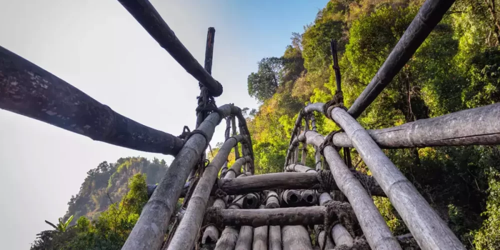 Mawryngkhang or Bamboo Trail in Meghalaya
